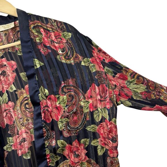 Vintage Victoria's Secret Gold Label Small Top Sheer Sleep Pajama Womens READ - Picture 10 of 16